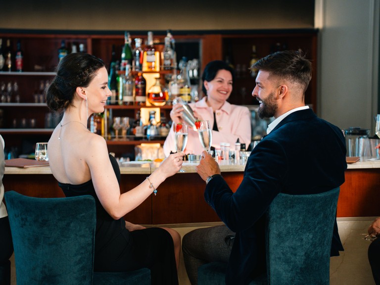 Exklusive Weine und etwas Schärferes